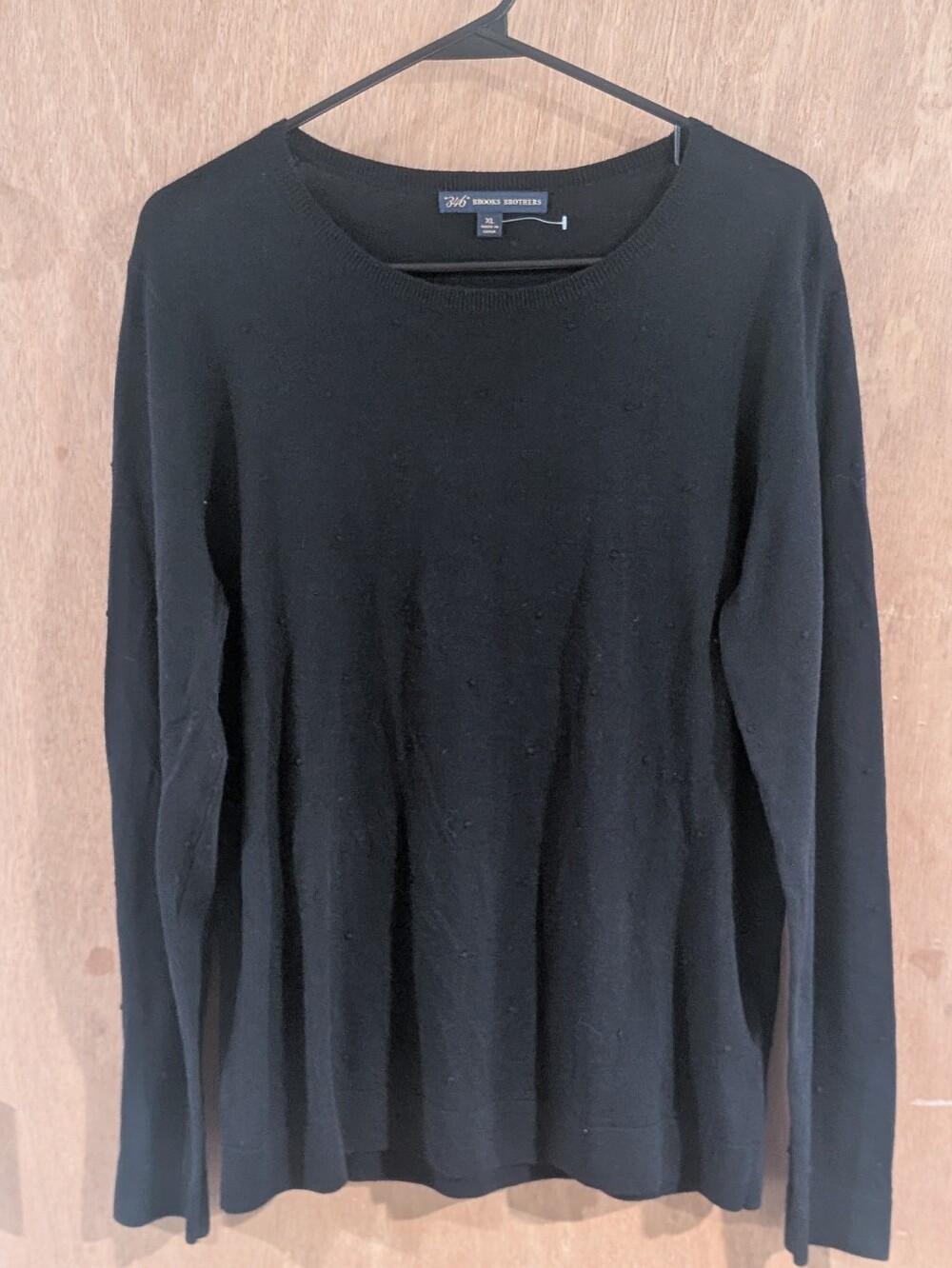 Brooks Brothers - Sweater Black Crewneck Women's Sweater
